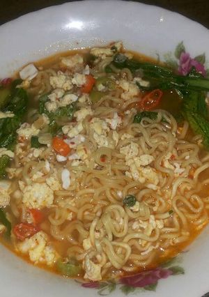 Foto resep Indomie "tek2" ayam bawang
