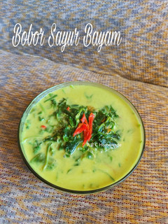 Foto resep Bobor Sayur Bayam