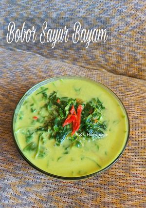 Foto resep Bobor Sayur Bayam