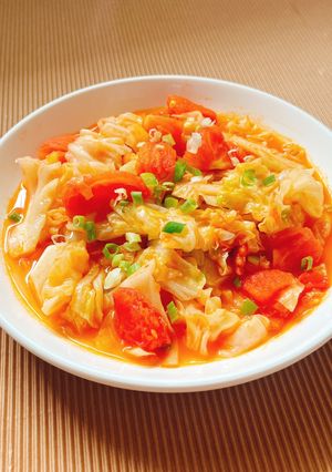 番茄高麗菜 的食譜成品照片