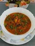 Prawns with coconut and kokum masala curry