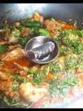 Desi chicken koyla karahi