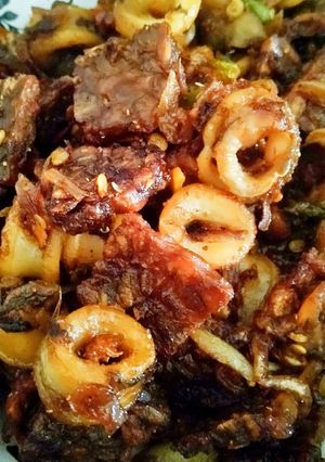 Foto resep Oseng Cumi Tempe