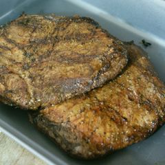 A picture of Coffee Marinated Flank Steak.