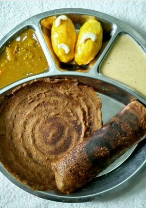 A picture of Mahua dosa.
