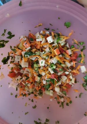 A picture of Easy and Quick Surimi Ceviche.