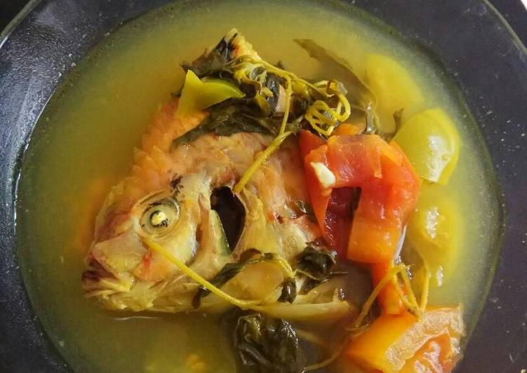 Cara Gampang Membuat Sup ikan nila merah yang Bisa Manjain Lidah