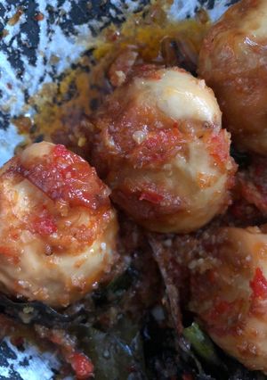 Foto resep Telur Bulat Balado
