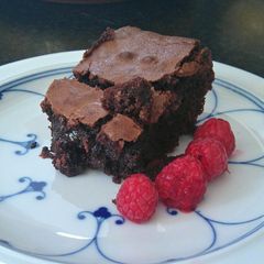 A picture of Chocolate Orange Brownies 🍊.