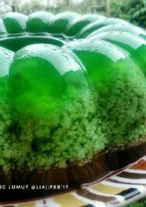 Foto resep Pudding Lumut Pandan Cokelat