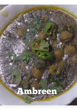 A picture of Chole Masala recipe.