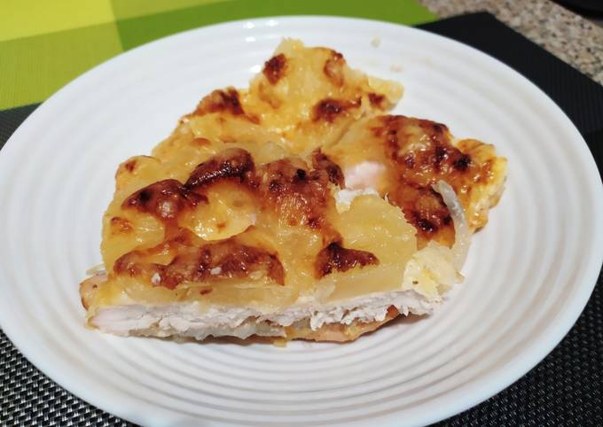 Филе с ананасами, вкусное горячее на Год быка 🐮