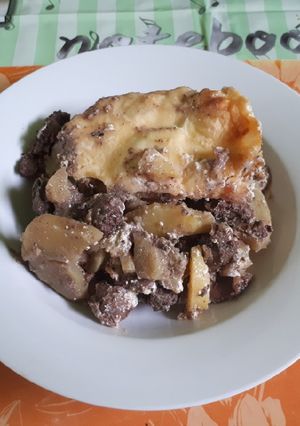 Rakott csirkemáj recept fotója