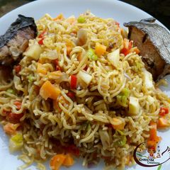 A picture of Veggie Noddles.