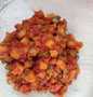 Ini dia! Bagaimana cara membuat Balado kentang buncis (sambal goreng) hidangan Idul Fitri yang nagih banget
