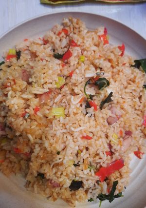 Foto resep Nasi Goreng Cumi Asin & Teri