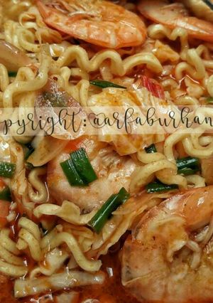 Foto resep Indomie Udang Tomyum