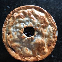 A picture of Blueberry pie.
