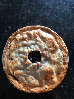 A picture of Blueberry pie.