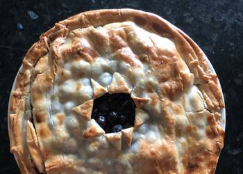 Easiest Way to Recipe Delicious Blueberry pie
