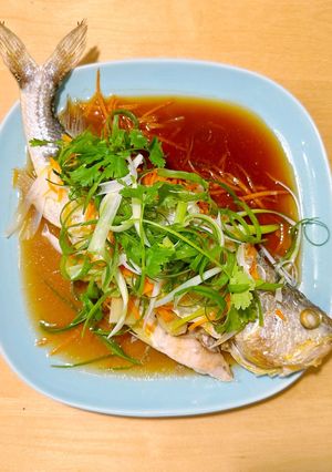 清蒸霸王黃魚 的食譜成品照片