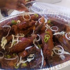 A picture of Peppered chicken.