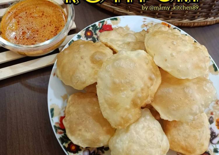 Resepi Roti Puri Poori Enak 7 Langkah Resepi Populer