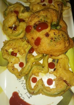 A picture of Capsicum Rings.