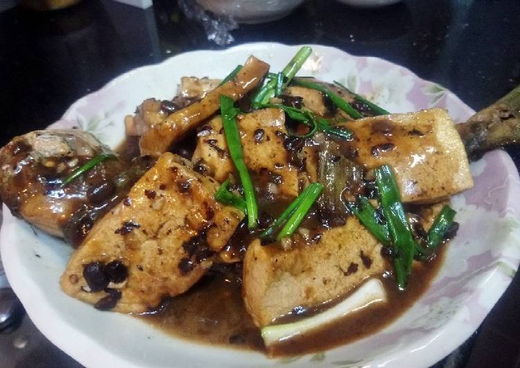 Recipe of Speedy Stewing fish and toufu