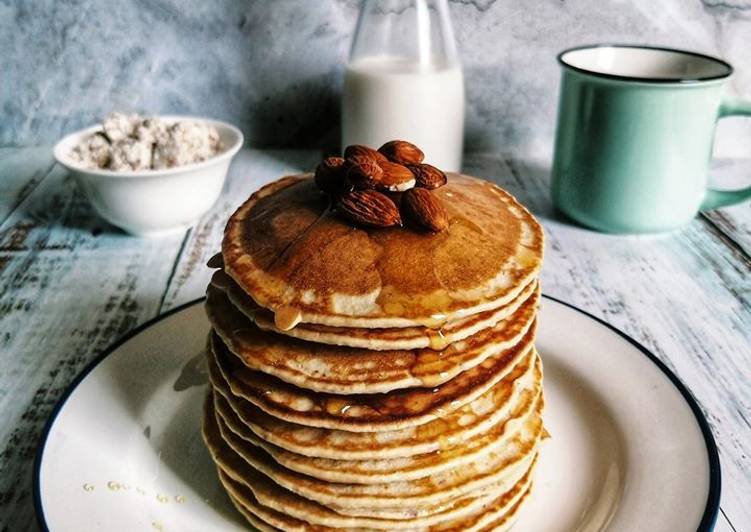 Cara Mudah Memasak Pancake Almond yang Lezat