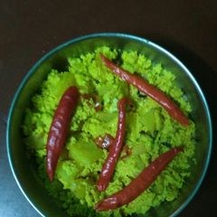 A picture of Paneer potato stir fry.