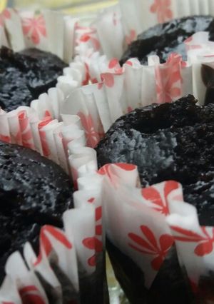 Foto resep Si Hitam Pekat (Cupcake Oreo)