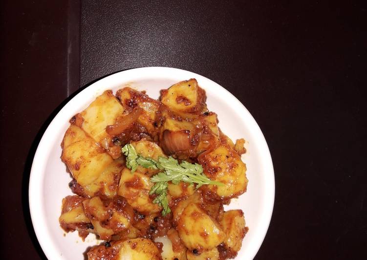 Masala aloo fry&hellip;.😍