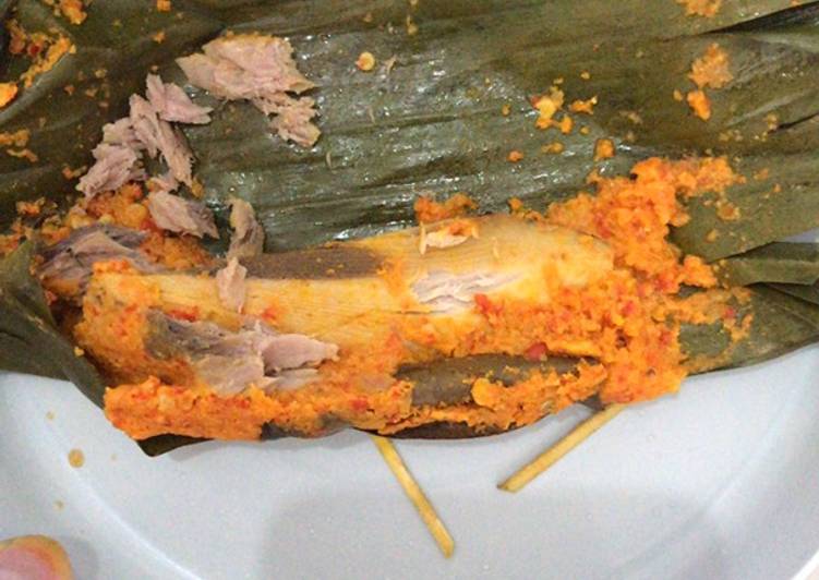 Resep 9. Pepes Tongkol Pedas 🐟 yang Menggugah Selera