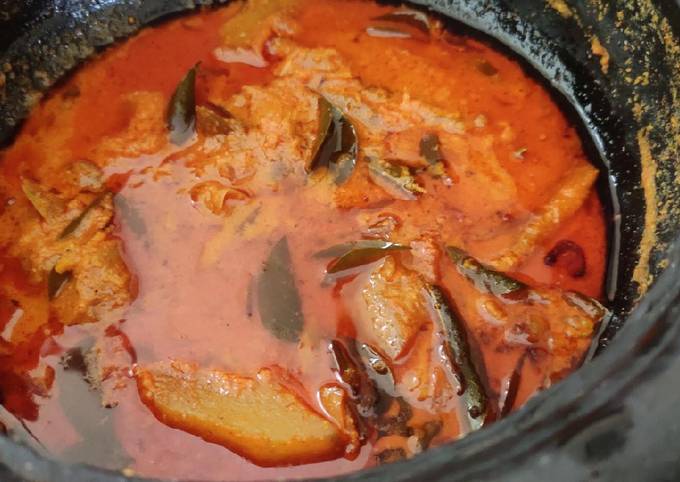 Shark Dry fish curry