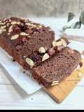 Choco banana bread + sea salt