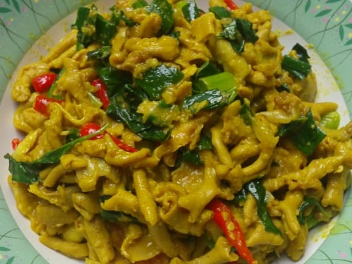 Langkah Gampang Membuat Resep Usus bumbu kuning yang Sempurna Anti Ribet, Sempurna