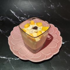 Mango mousse A picture of Mango mousse.