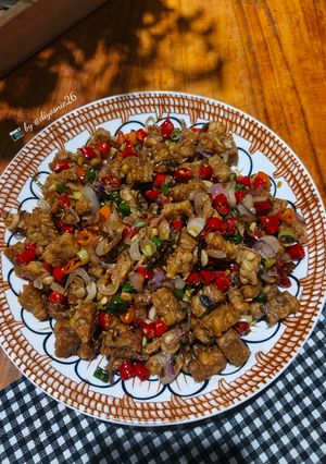 Foto resep Tempe Goreng Sambal Matah