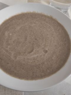 Una foto de Crema de champiñones