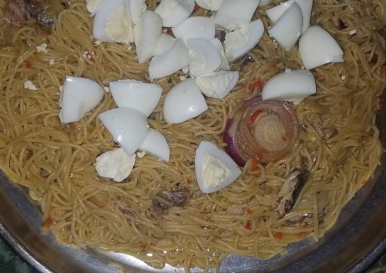 How to Cook Taliya da kifi da kwai