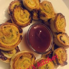 A picture of Potato Pinwheels.