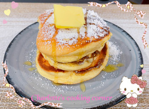 日式厚鬆餅 Japanese pancake 的食譜成品照片