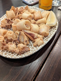 Una foto de Calamares Fritos Rebozados en Harina