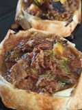 Cestitas de atún y vegetales
