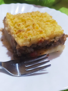 Una foto de Pastel De Papa Sin Carne. Vegetariano Con Lentejas