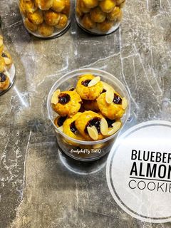 Foto resep Blueberry Almond Cookies