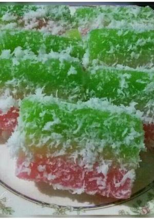 Foto resep Kue Singkong pelangi😂😂 (asal namain aja)