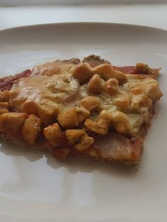 Diétás pizza recept fotója