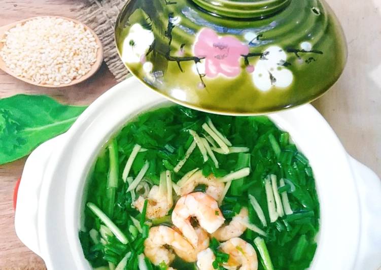 Steps to Prepare Award-winning Canh cải xanh nấu tôm